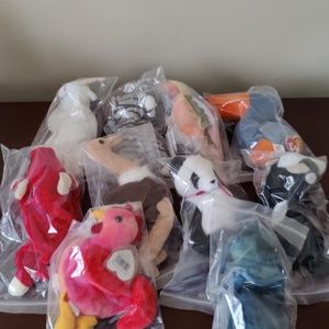 Lot of 10 Beanie Babies (13)